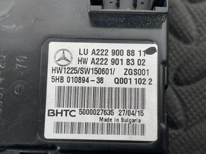 14-21 MERCEDES BENZ C300 W205 GENUINE CONTROL UNIT / HEATING MODULE A2229008811