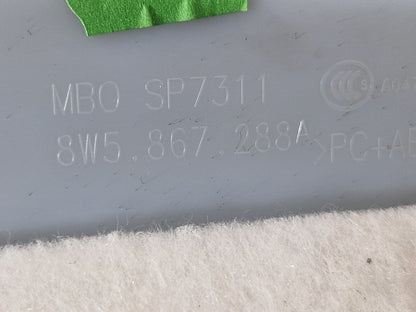 16-19 AUDI A4 B9 S-LINE GENUINE REAR RIGHT OSR C-PILLAR TRIM 8W5867288