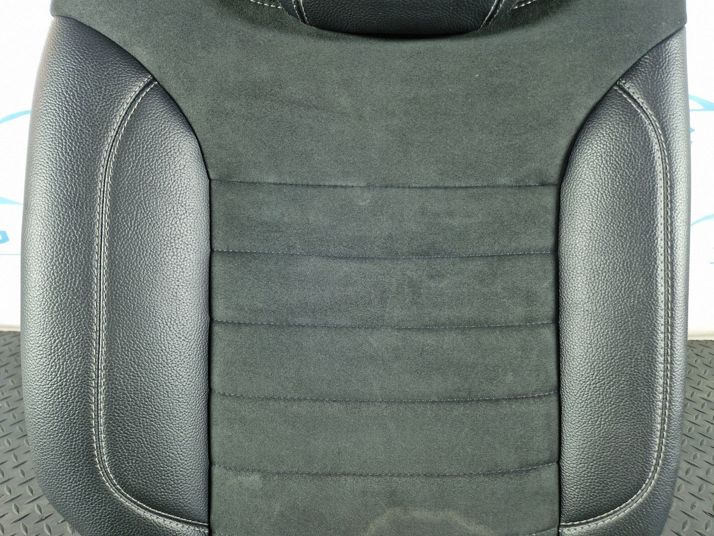 11-19 MERCEDES BENZ ML W166 REAR RIGHT DRIVER SIDE SEAT BACKREST HALF LEATHER