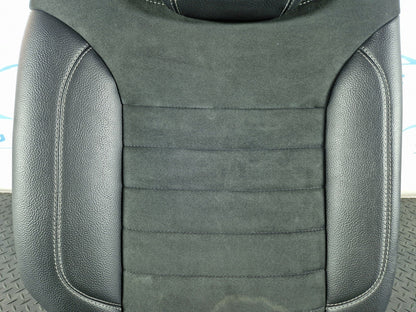 11-19 MERCEDES BENZ ML W166 REAR RIGHT DRIVER SIDE SEAT BACKREST HALF LEATHER