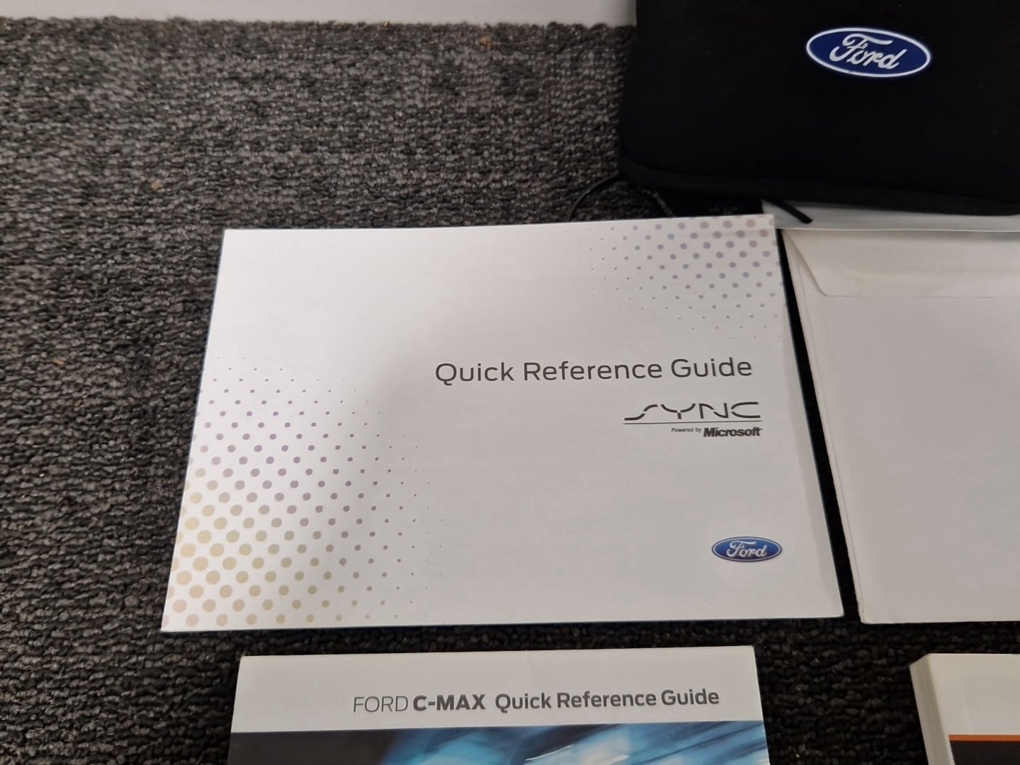 Ford C-Max MK2 (C344) MPV Genuine Owners Manual Handbook Wallet