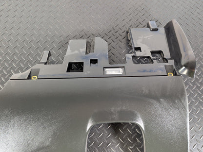 10-17 AUDI A8 4H DASHBOARD LOWER STEERING COLUMN COVER TRIM 4H285700638