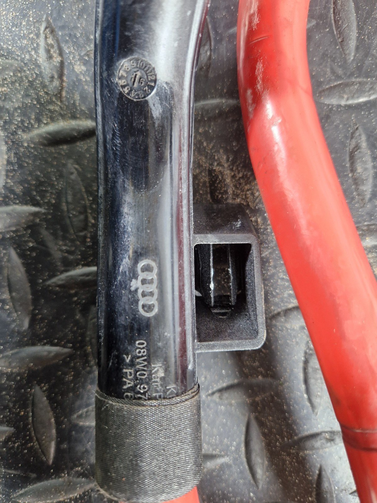 12-18 AUDI A6 C7 GENUINE OEM POSITIVE BATTERY TERMINAL LEAD CABLE 8W2971225