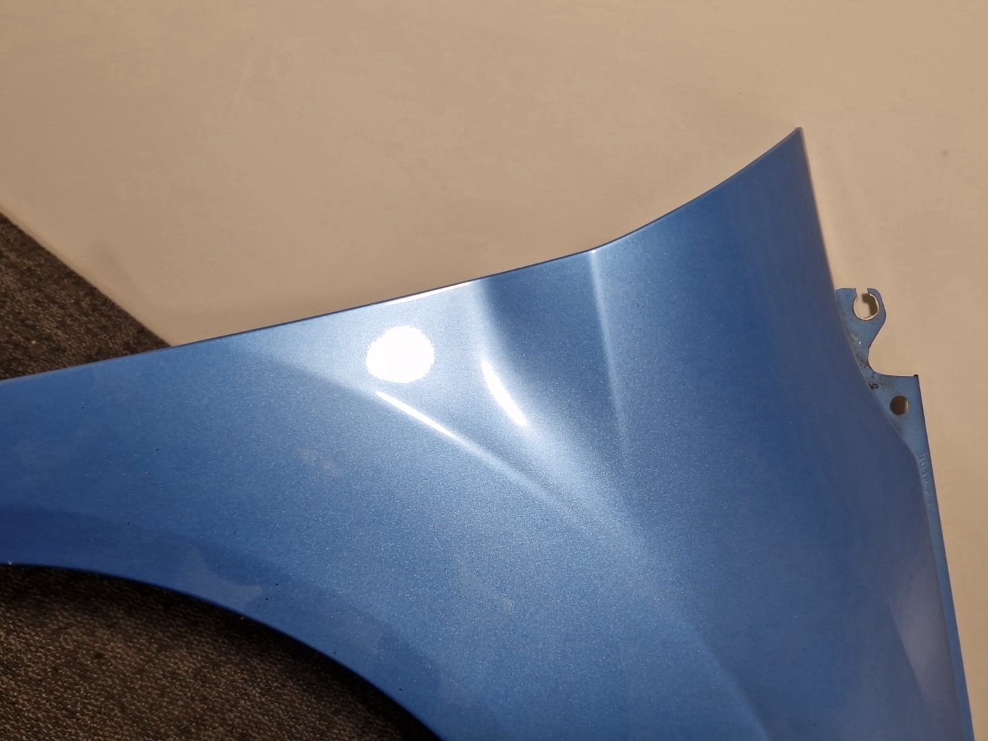 Ford Fiesta MK7 (B299) Hatchback Front Right O/S Driver Wing Fender Panel in Blue Vision