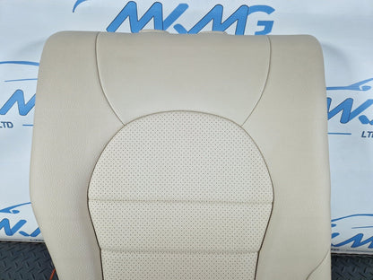14-21 MERCEDES BENZ W205 GENUINE REAR RIGHT O/S LEATHER SEAT BACKREST BEIGE