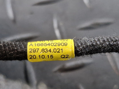 16-19 MERCEDES BENZ GLE W166 EMERGENCY CALL SWITCH WIRING CABLE A1665402909