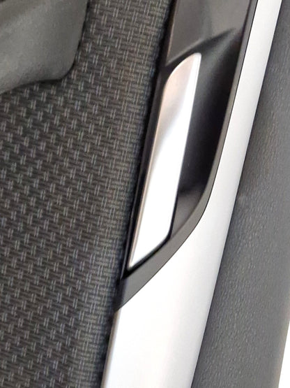 16-22 BMW X1 F48 REAR RIGHT SIDE DOOR CARD PANEL IN BLACK