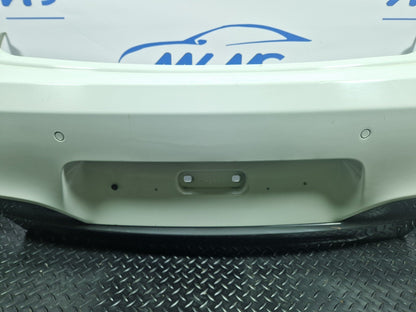 BMW 6 SERIES F06 F12 F13 PRE-LCI COMPLETE M SPORT REAR BUMPER ALPINE WHITE 300
