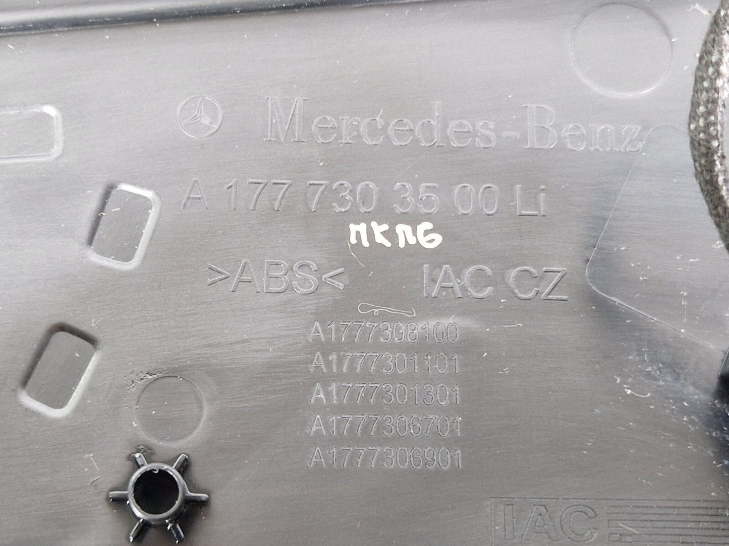 18-ON MERCEDES BENZ A CLASS W177 LEFT N/S DOOR CARD TRIM PANEL A1777303100