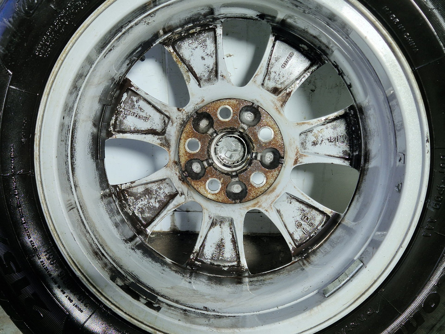 Vauxhall Corsa MK6 16" Alloy Wheel with Tyre 215/60/16 ~6mm 13376018