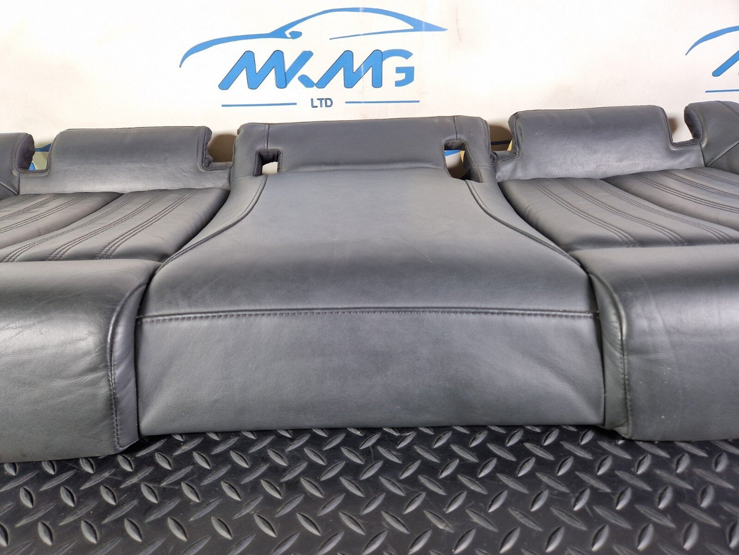 10-18 AUDI A7 4G S-LINE GENUINE REAR SEAT BENTCH BLACK LEATHER 4G8885375M