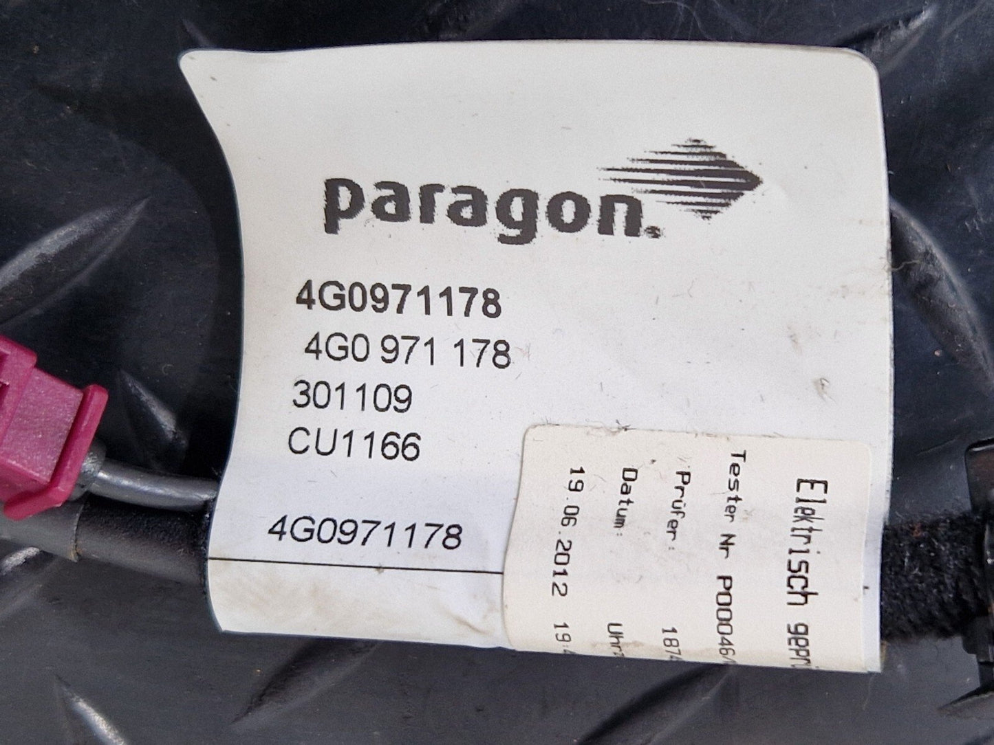 Unknown Part Type 4G0971178