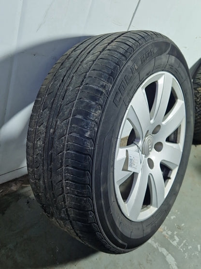 Audi A6 Quattro MK3 (4F)(C6) Alloy Wheel with Tyre 225/55/16 ~4mm 4F0601025AJ