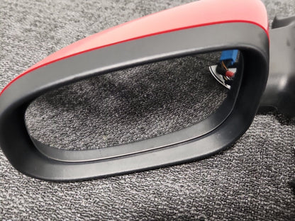 Volvo S40 MK2 (MS) Saloon Front Left N/S Door Wing Mirror in Passion Red 61200
