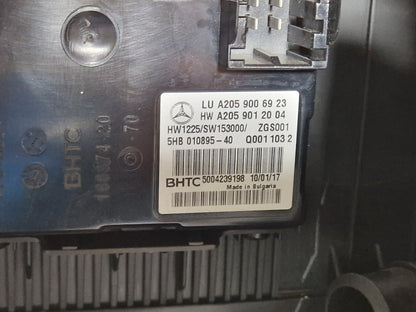 14-21 MERCEDES BENZ C220d W205 INTERIOR HEATER MATRIX CORE & A/C CONTROL MODULE