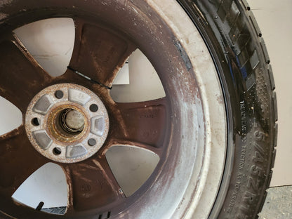 Skoda Yeti MK1 5L 17" Alloy Wheel with Tyre 225/45/17 ~5mm