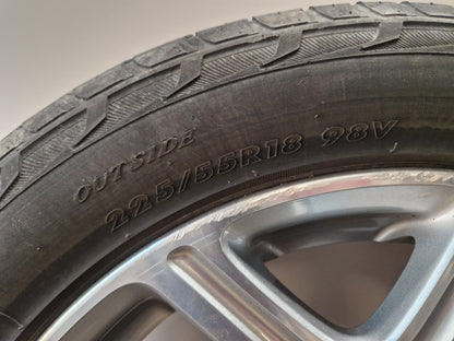 Mitsubishi Outlander MK3 (RE1) (GG2W) 18" Alloy Wheel with Tyre 225/55/18 ~4mm