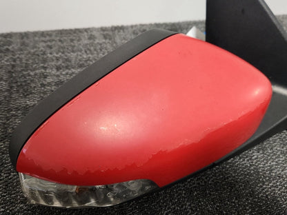 Volvo S40 MK2 (MS) Saloon Front Right Door O/S Wing Mirror in Passion Red 61200