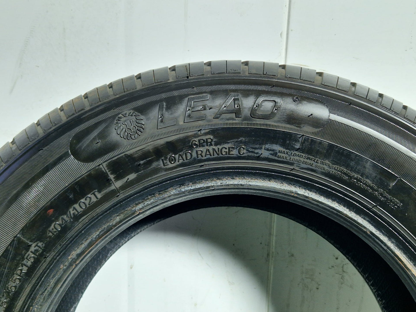 Leao Tyre 215/65/R15LT 104/102T Nova-Force Van HP Genuine ~7mm Tread