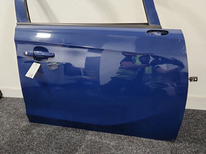 Vauxhall Corsa MK4 (E) (4500) Hatchback Front Right Driver Complete Door in Blue