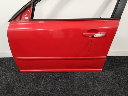 Volvo S40 MK2 (MS) Saloon Front Left N/S Passenger Complete Door in Passion Red