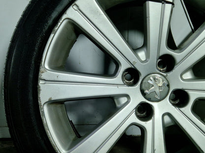 Peugeot 308 MK1 (T7) 17" Alloy Wheel with Tyre 225/45/17 ~4mm 9673707777