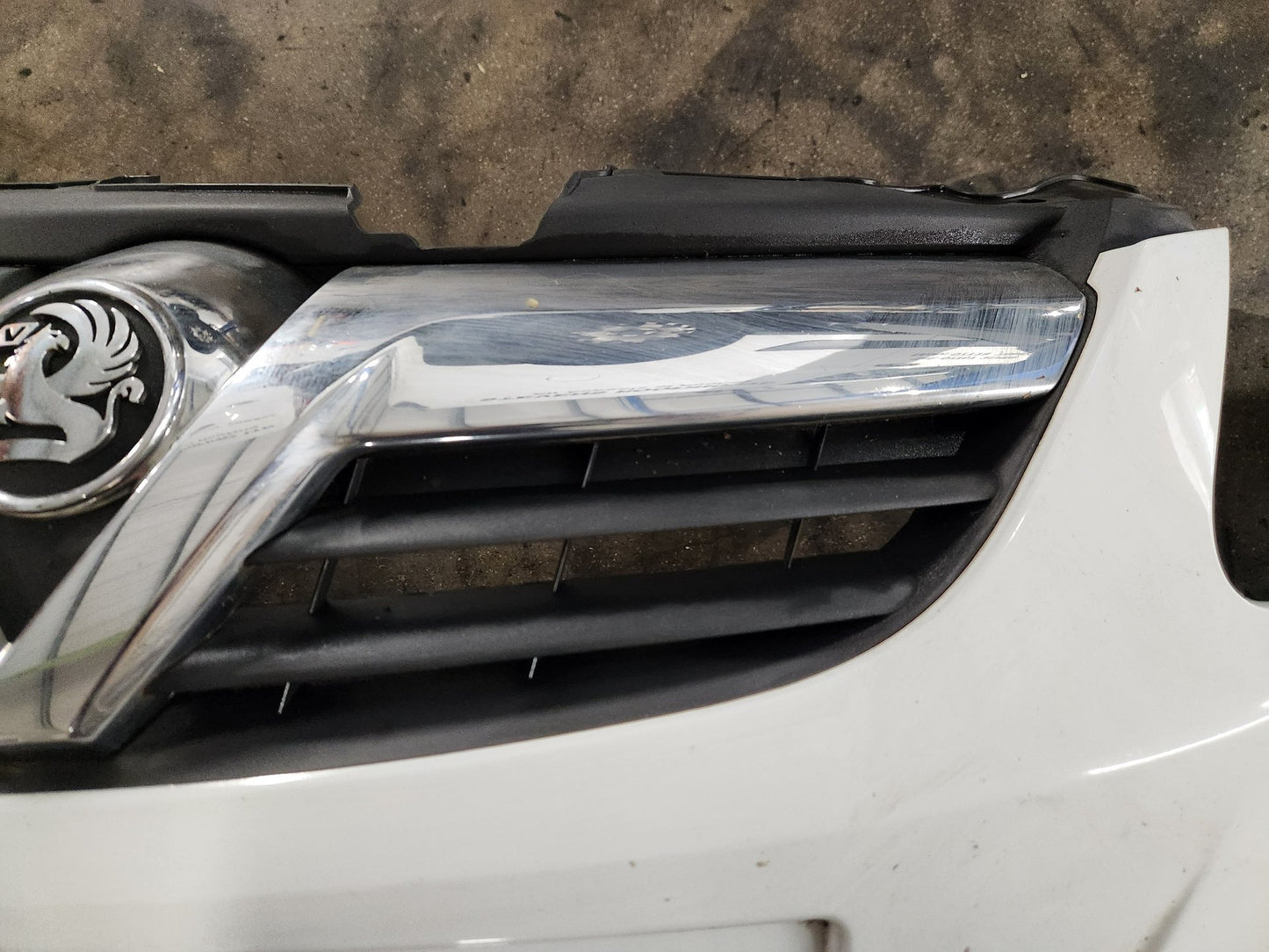 Vauxhall Corsa MK3 (D) (4400) Hatchback Complete Front Bumper in White GFO