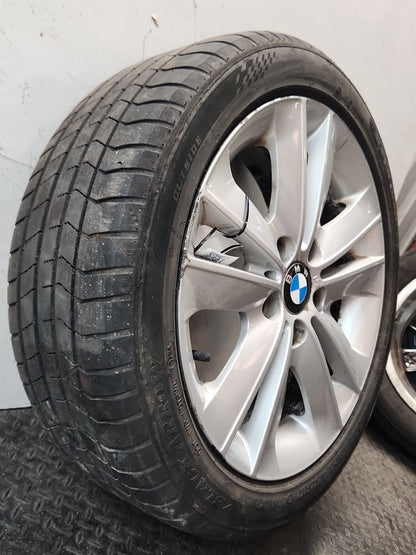 2009 BMW 116d E87 17" Alloy Wheel with Tyre 225/45/17 ~4mm 6775621