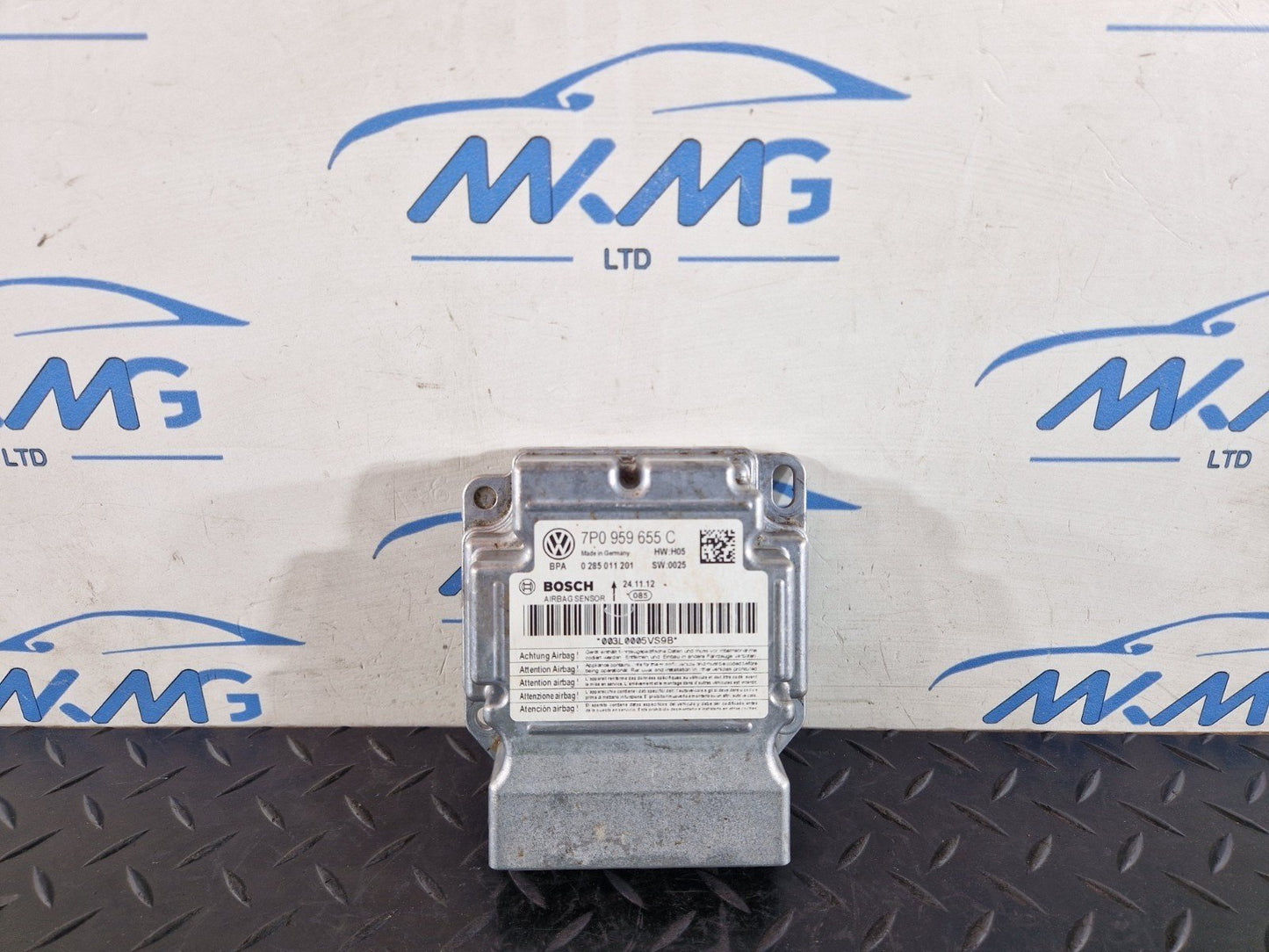 10-18 VW TOUAREG 7P GENUINE AIRBAG CONTROL MODULE ECU 7P0959655C
