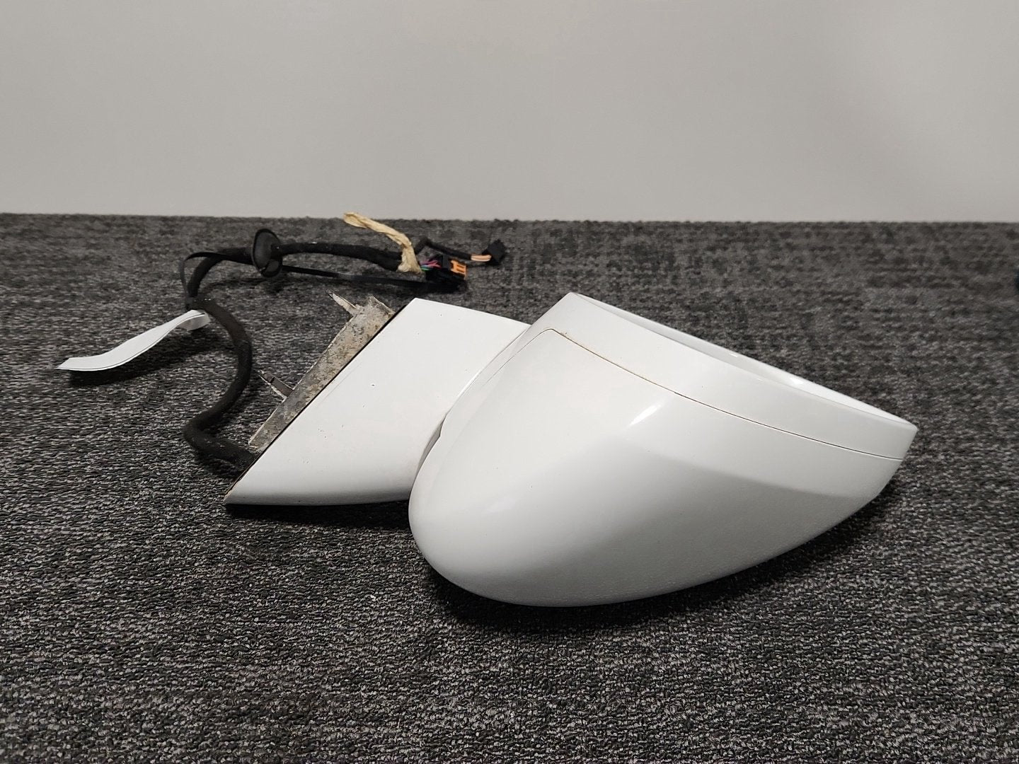 Peugeot RCZ MK1 (Ph1) (T75) Coupe Front Left Wing Mirror in Opal White Paint