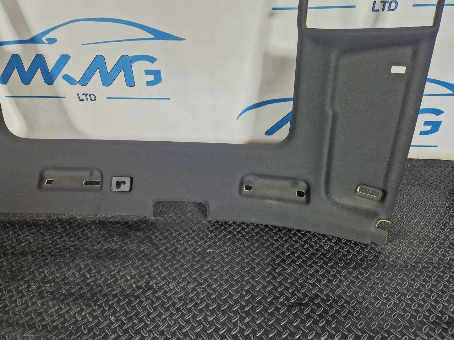 10-15 AUDI Q7 4L BLACK S SLINE PANORAMIC ROOF HEAD LINER LINING 4L0867505