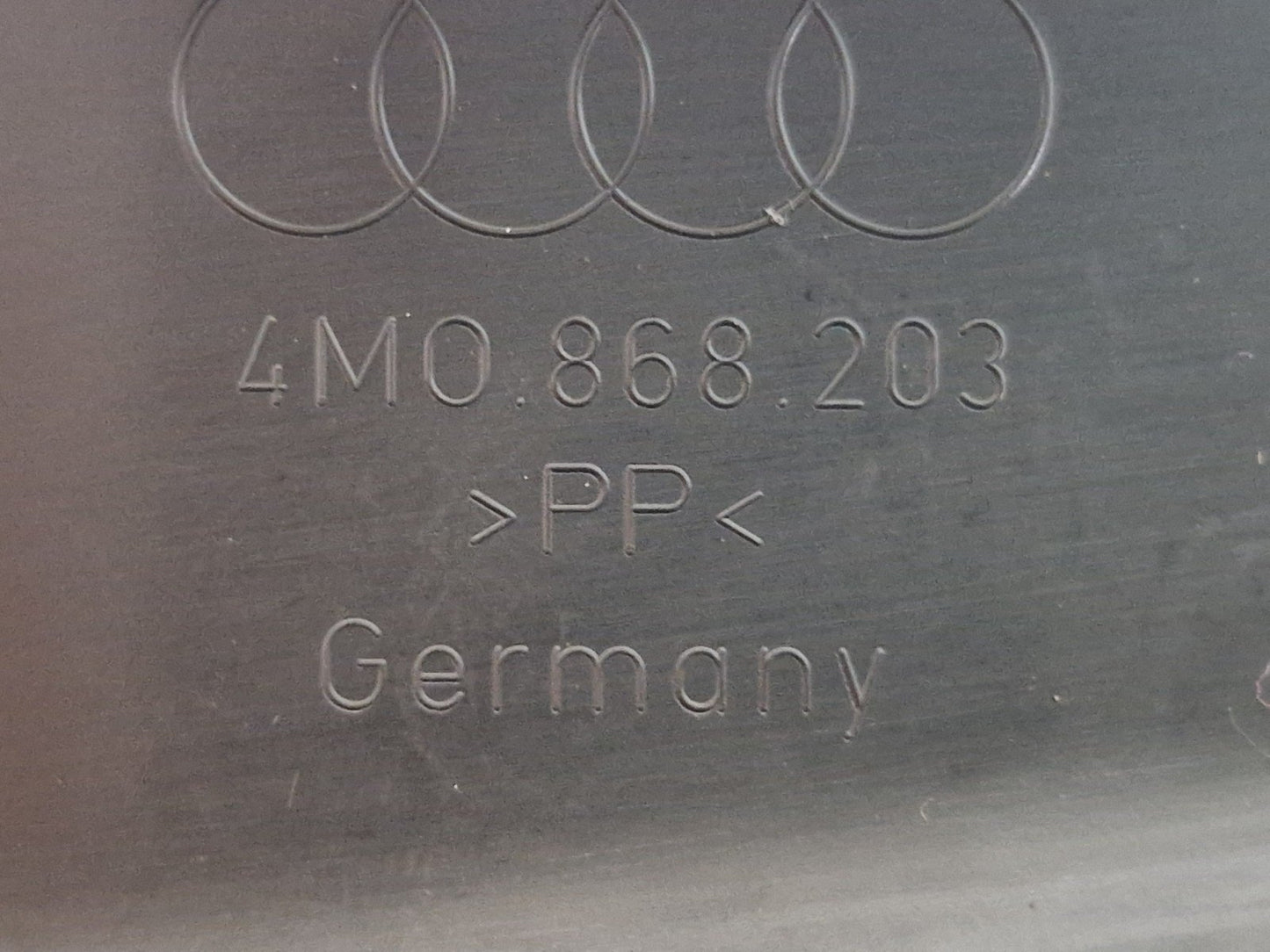 16-20 AUDI Q7 4M GENUINE FRONT LEFT DASHBOARD SIDE END TRIM COVER 4M0868203
