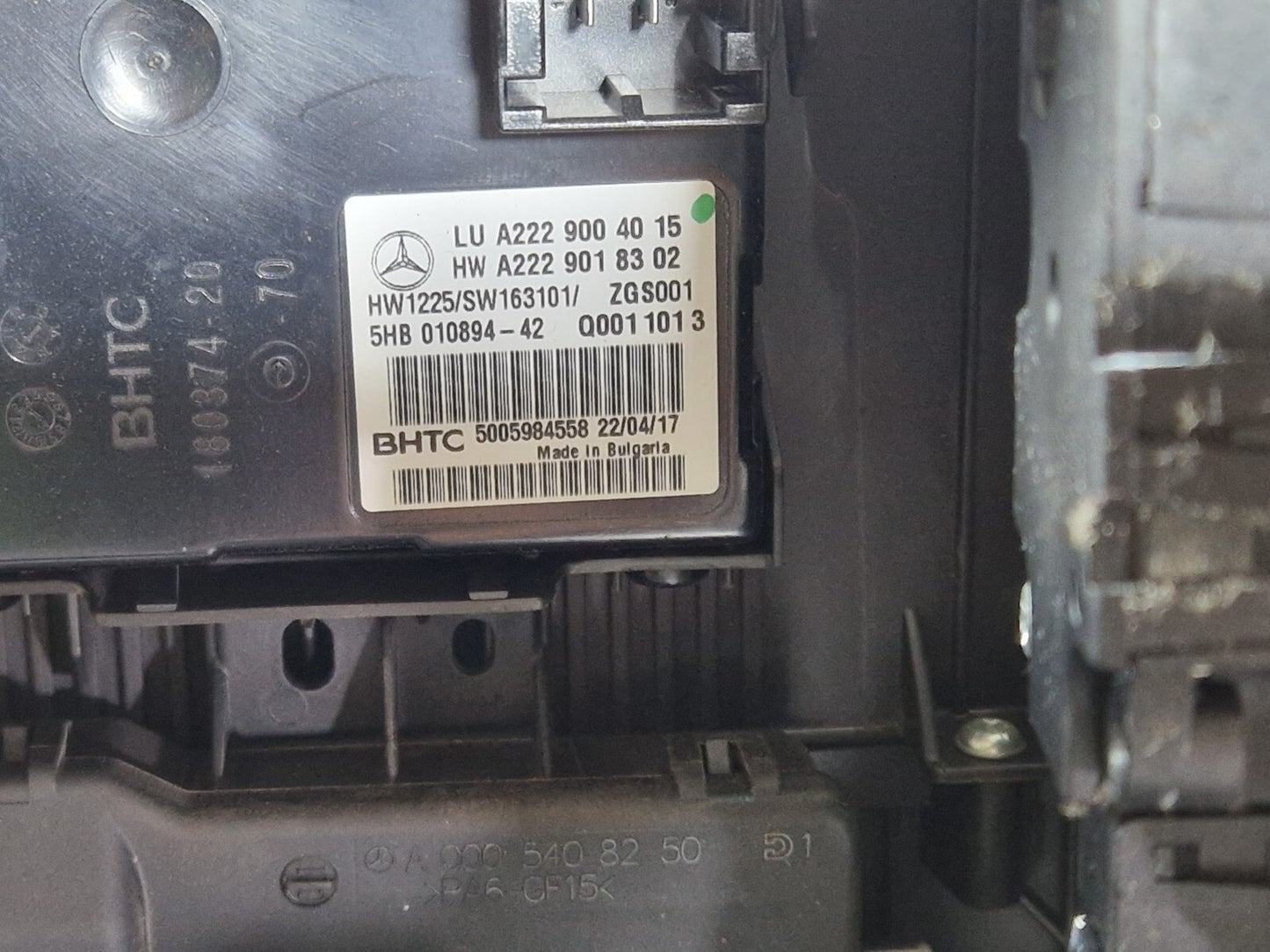 14-21 MERCEDES BENZ C300h W205 GENUINE HEATER MATRIX/RADIATOR/CORE A2229004015
