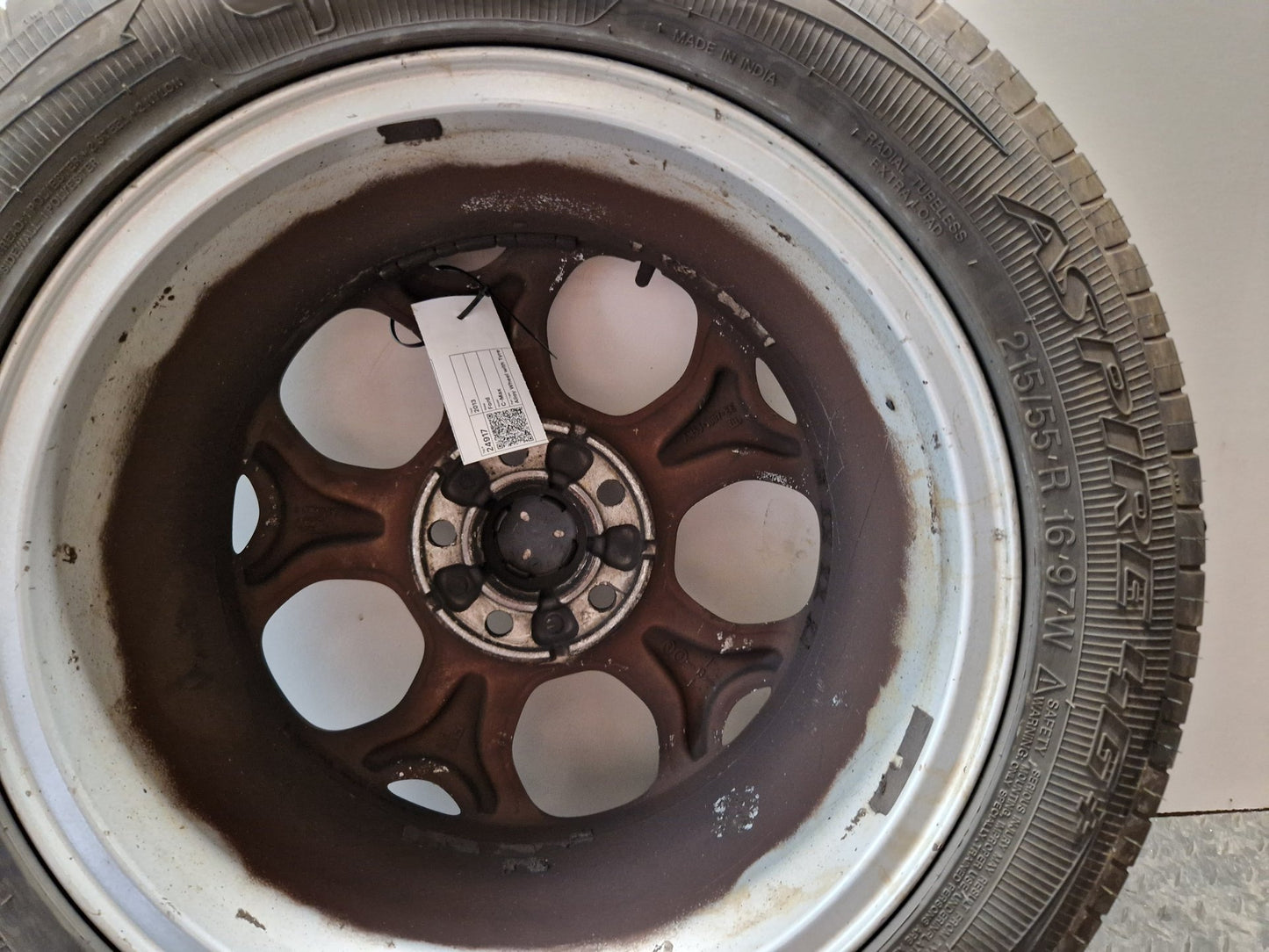 Ford C-Max MK2 (C344) 16" Alloy Wheel with Tyre 215/55/16 ~4mm
