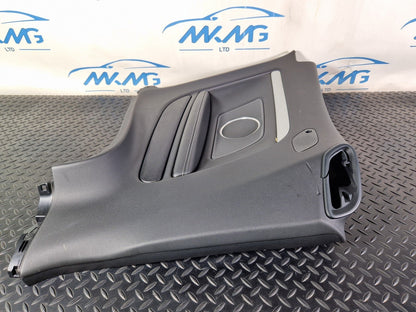 12-17 AUDI S5 CONVERTIBLE REAR LEFT QUARTER DOOR TRIM PANEL 8F0867035 (DAMAGE)