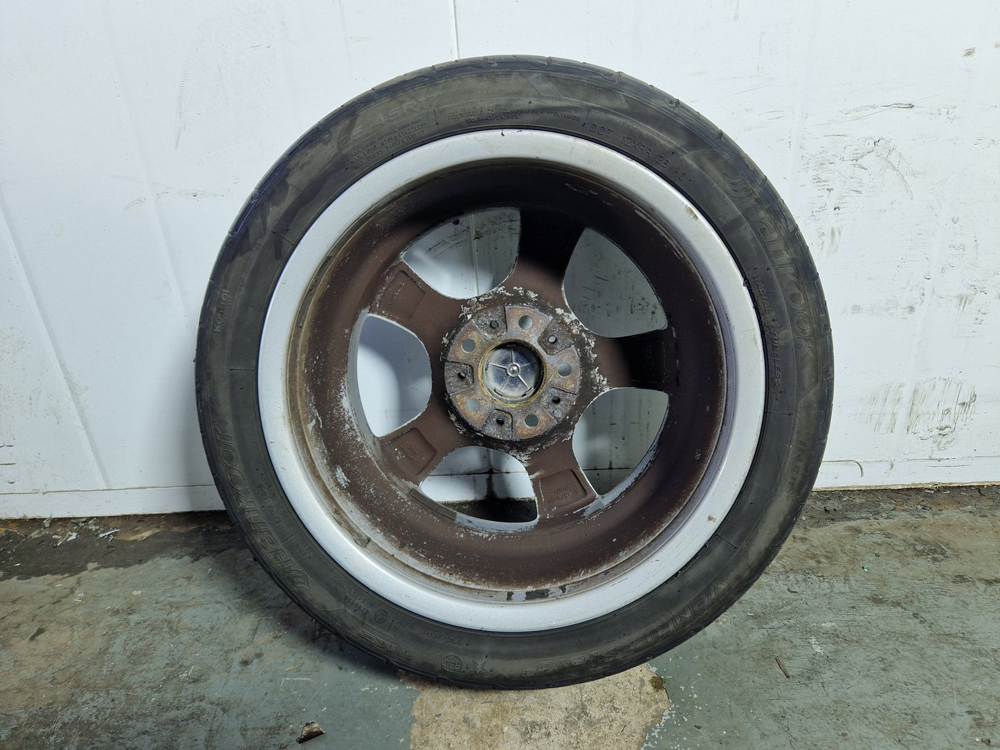 BMW 3 Series 320d E90 17" Alloy Wheel with Tyre 225/45/17 ~5mm 6791479
