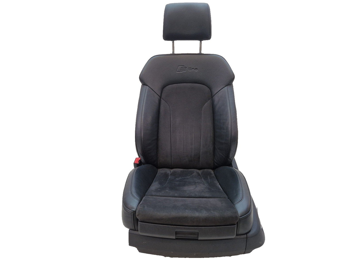 10-15 AUDI Q7 4L S LINE FRONT  PASSEGER SIDE HALF LEATHER ELECTRIC SEAT