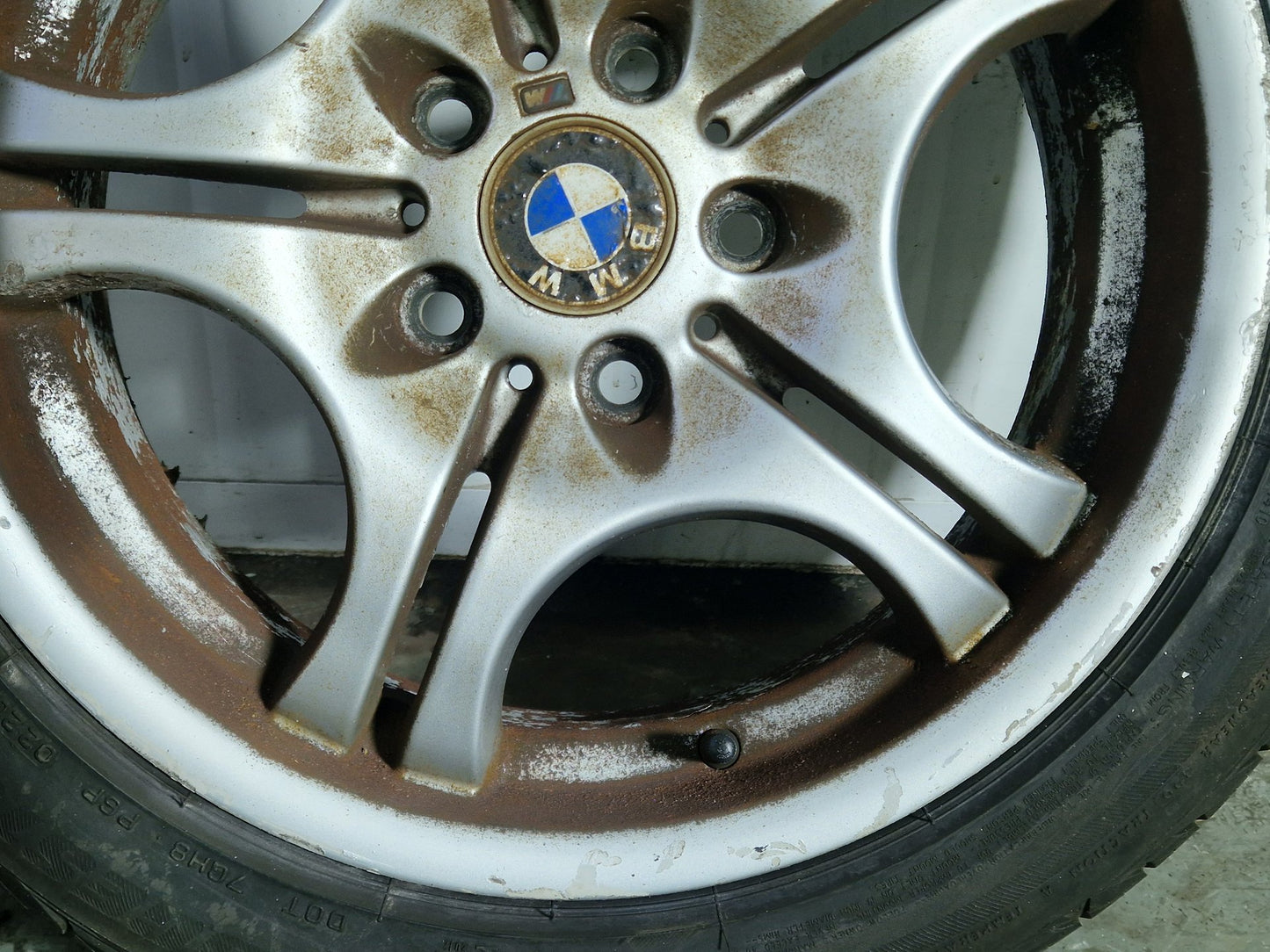 BMW 3 Series E46 17" Alloy Wheel with Tyre 225/45/17 ~5mm 2229180
