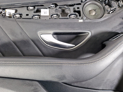 14-21 MERCEDES BENZ C300h W205 REAR LEFT SIDE DOOR CARD PANEL A2057300594