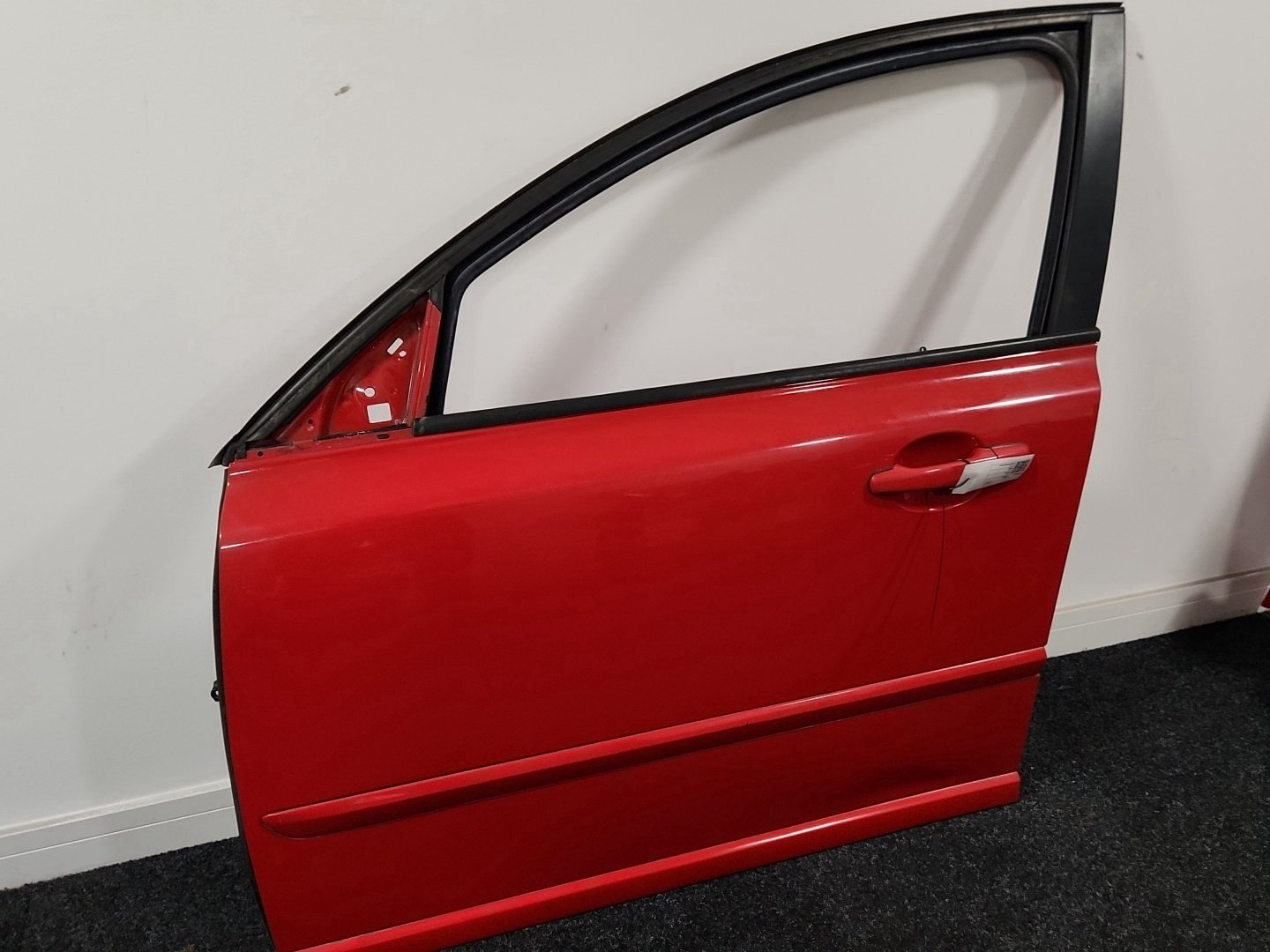 Volvo S40 MK2 (MS) Saloon Front Left N/S Passenger Complete Door in Passion Red