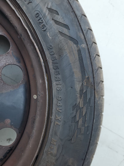 2011 Vauxhall Meriva MK2 (B) (4470) 16" Steel Wheel with Tyre 205/55/16 ~6mm