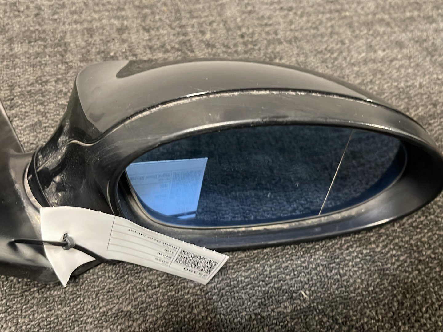 BMW 116i E87 Hatchback Front Right Door Wing Mirror in Black Sapphire Metallic