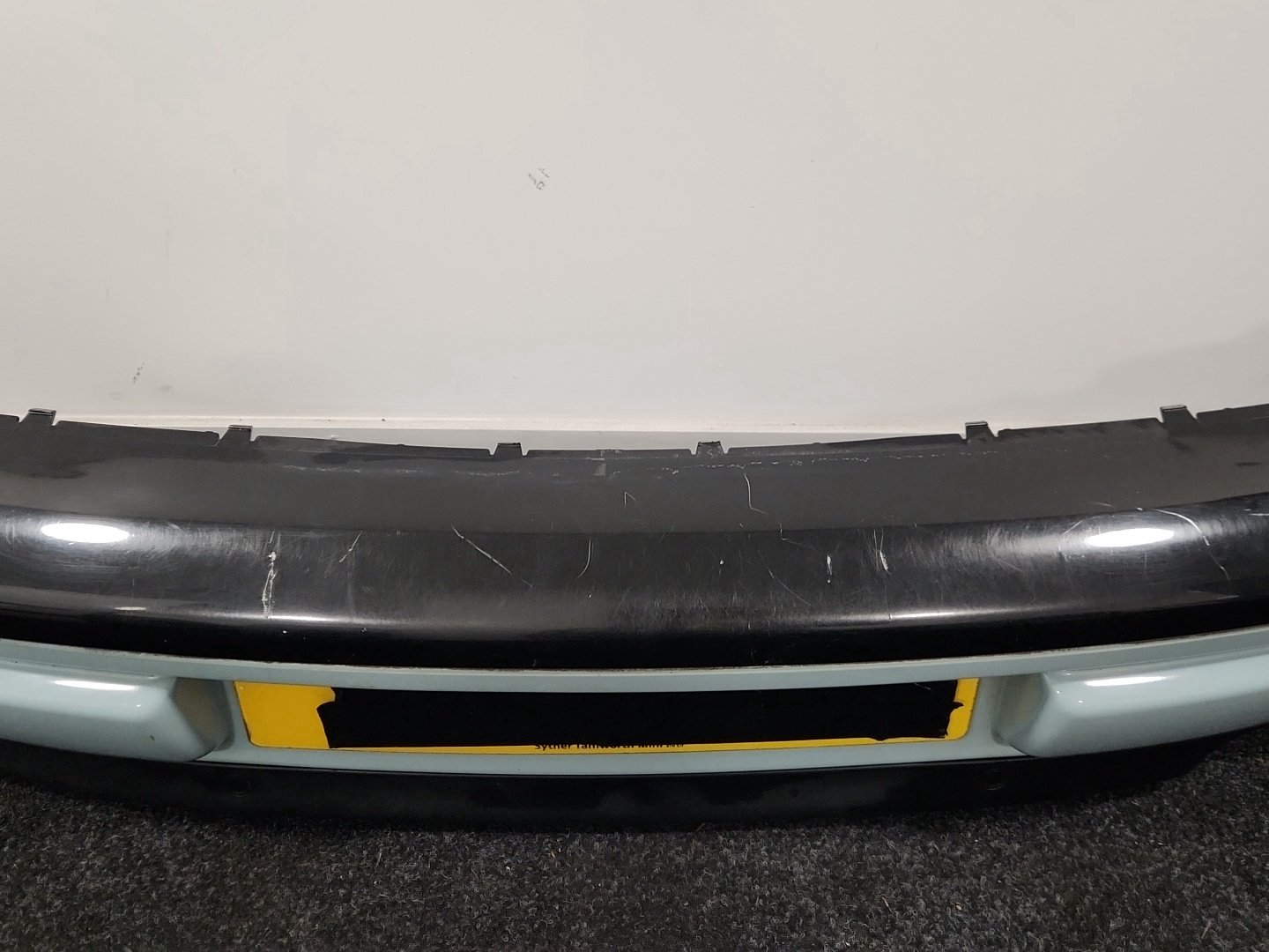 Mini Cooper Clubman R55 Estate Genuine Rear Bumper in Ice Blue B28