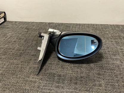 BMW 116i E87 Hatchback Front Left NS Door Wing Mirror in Black Sapphire Metallic