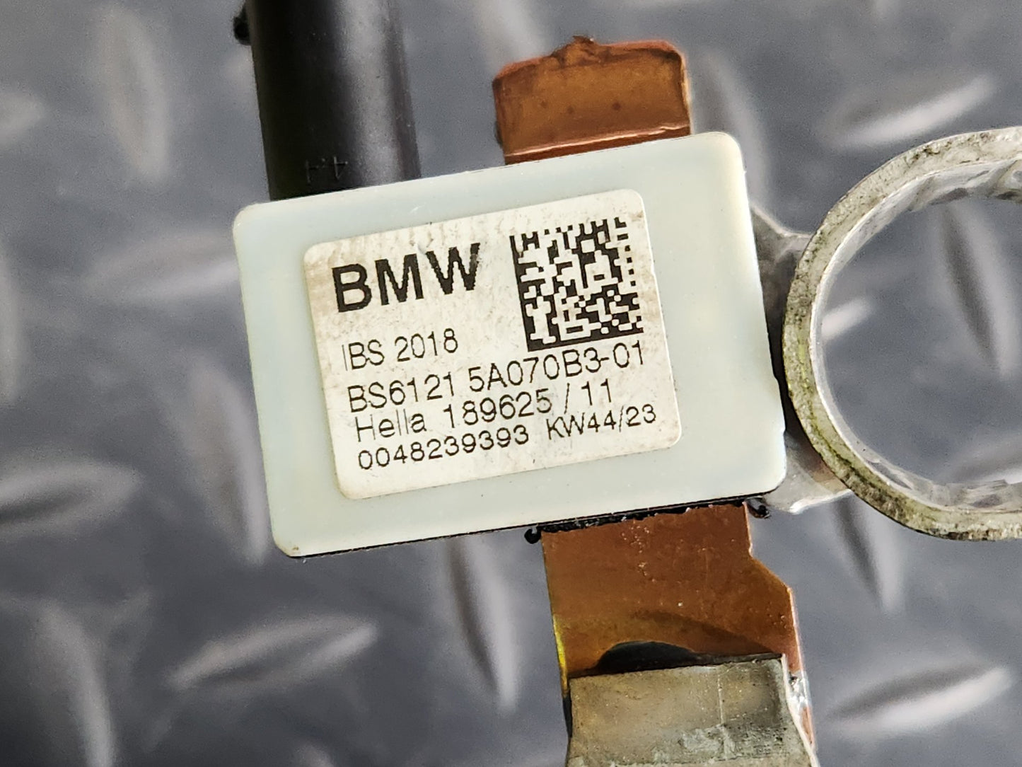 BMW 118i F40 Hatchback Genuine Battery Lead Negative Wire 5A070B3
