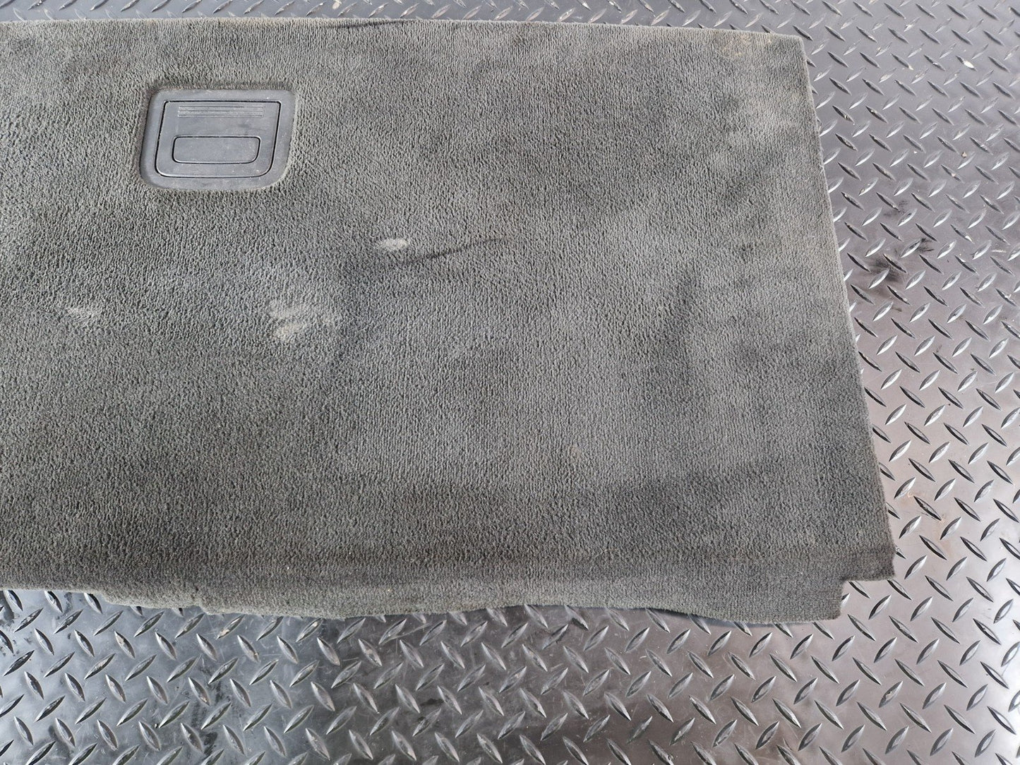 16-20 AUDI Q7 4M S-LINE GENUINE BOOT LINER  TRUNK FLOOR MAT CARPET 4M0863462C