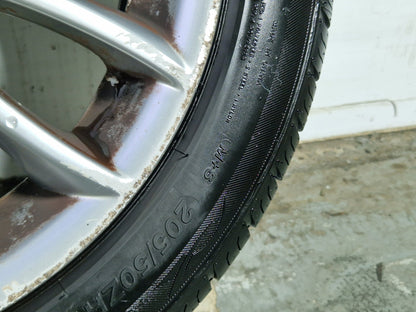 Volvo S40 MK2 (MS) 17" Alloy Wheel with Tyre 205/50/17 ~7mm