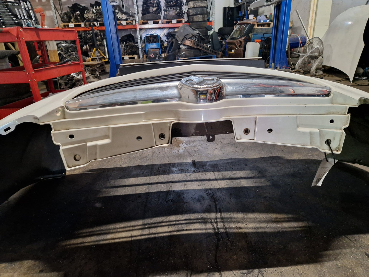 Vauxhall Combo MK3 (D) (61VO) Cargo Van Complete Front Bumper in White 5PU