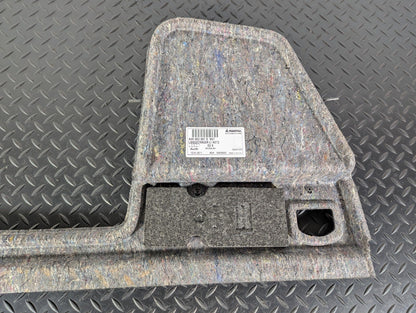 10-17 AUDI A8 4H REAR LEFT NSR BOOT SIDE LOWER CARPET PANEL 4H0863887B