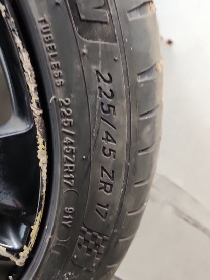 Mercedes CLC-Class W203 17" Alloy Wheel with Tyre 225/45/17 ~2mm A2034015302